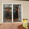 Genius® COOL Retractable Screen Door For Double Door