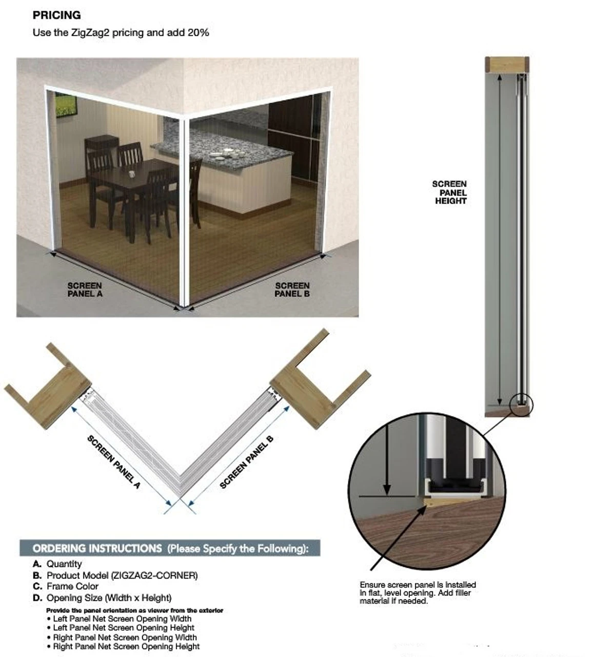 GeniusĀ® ZIGZAG TWO Double Panel For Largest Openings - Image 5